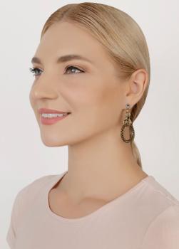 Brass - Rings & Rhythm - Konplott earrings